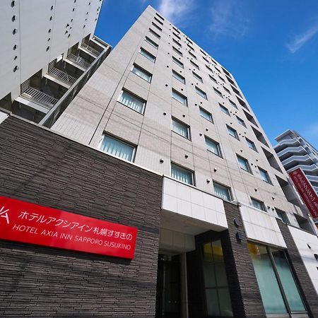 Hotel Axia Inn Sapporo Susukino Exterior foto