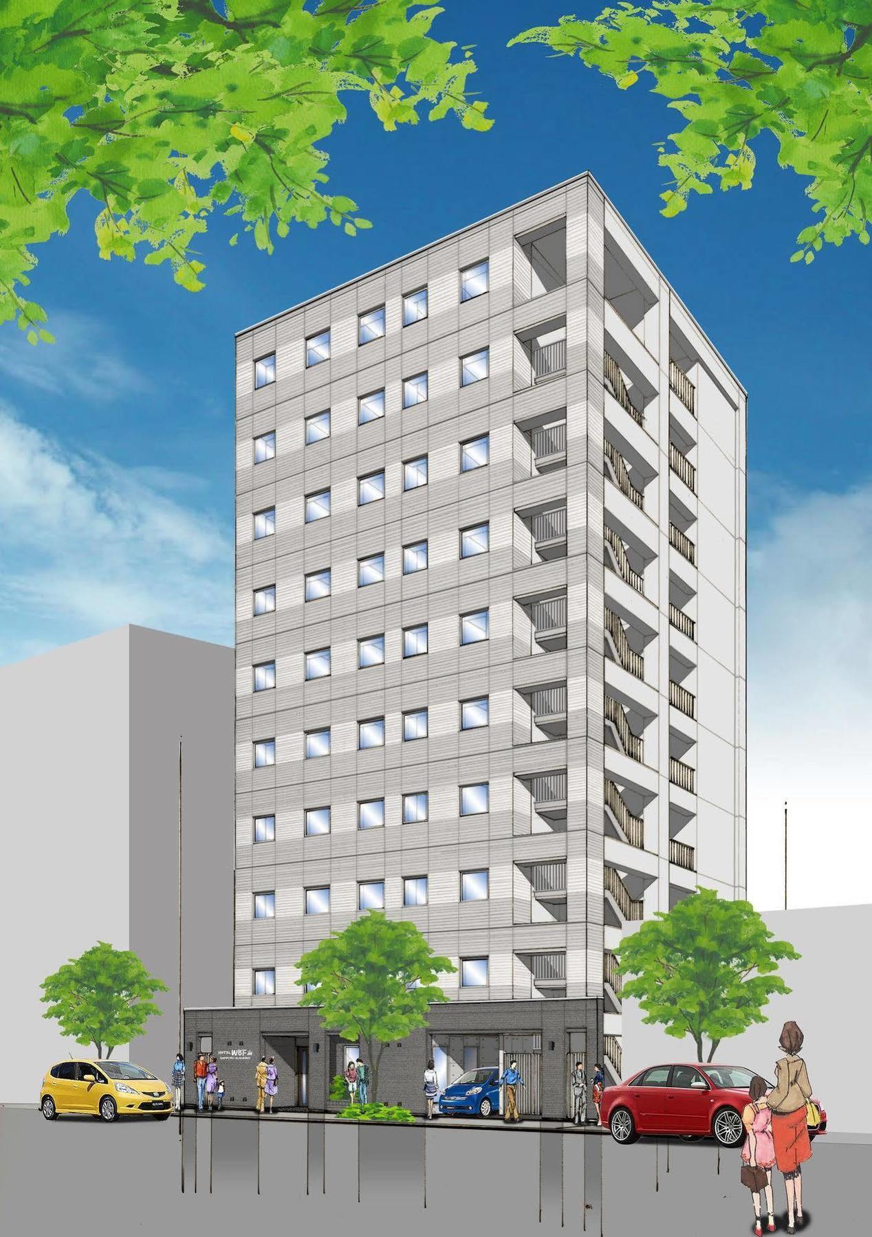 Hotel Axia Inn Sapporo Susukino Exterior foto